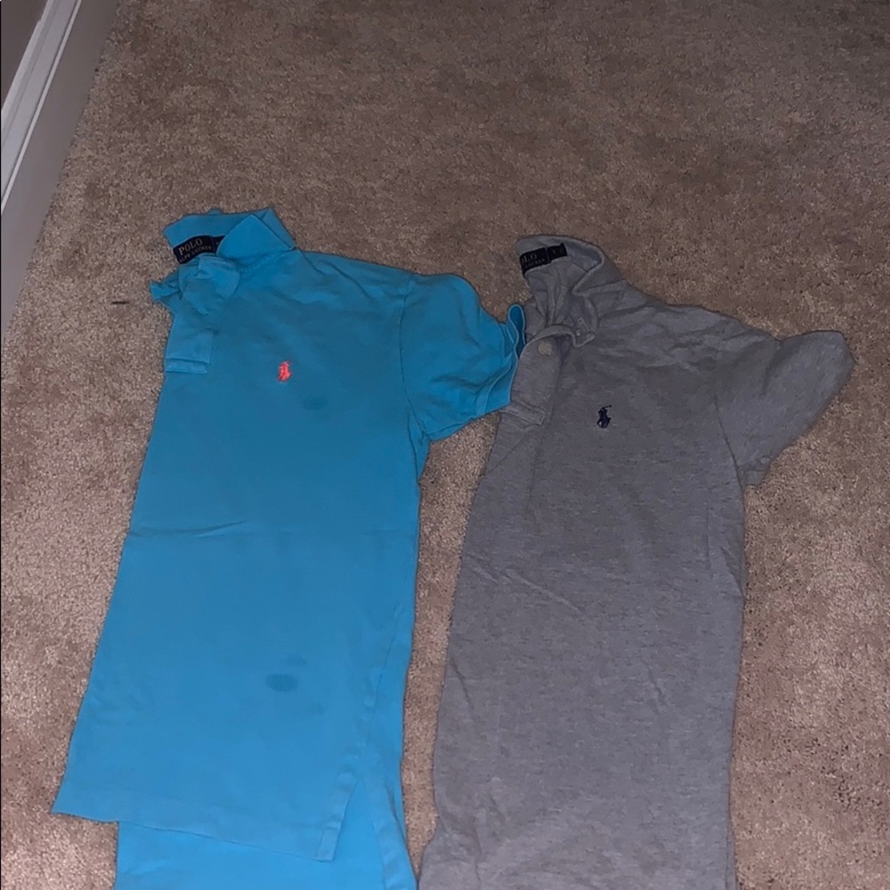 Two Ralph Lauren polos